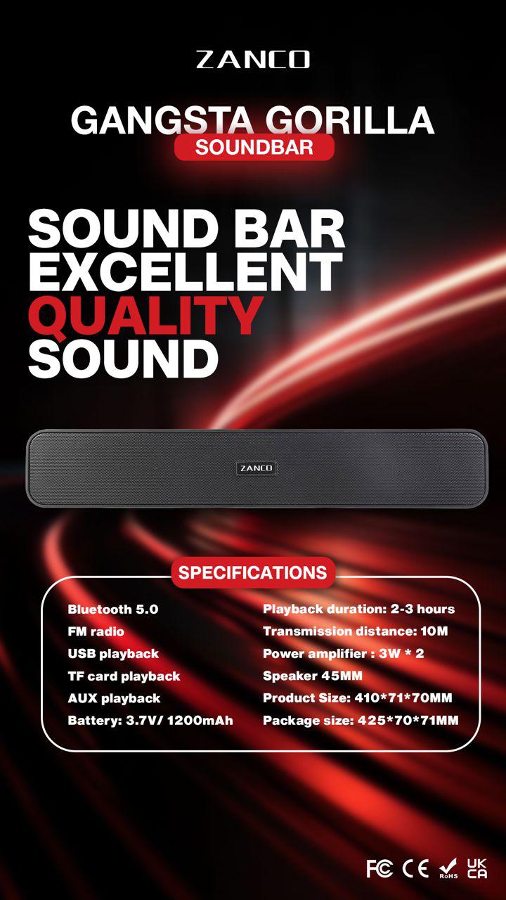 Zanco Gangsta Gorilla GG-5 Speaker
